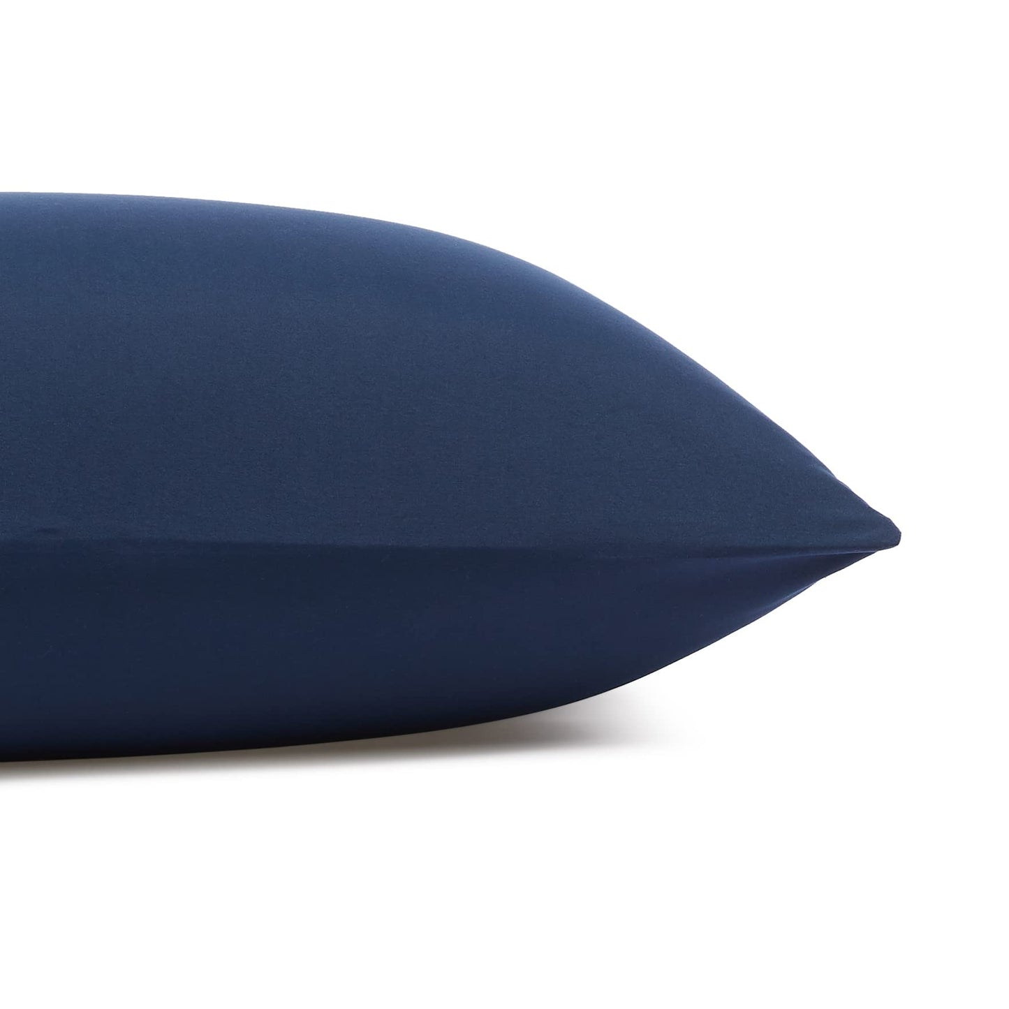 AmazonBasics Microfiber Sheet Set, Twin, Navy Blue